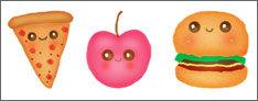 Happy Food Icons