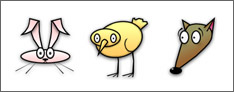 A Few Simple Animal Icons