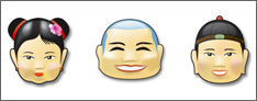 Smiley Big Heads